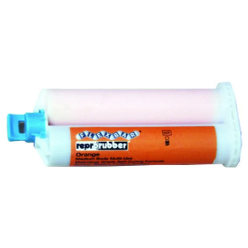 Flexbar Reprorubber Orange Medium Body 50ml Cartridge - 16306